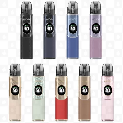 Geekvape Wenax Q2 30W Pod System Kit - Fiber Black, Lilac Purple (E8A044)