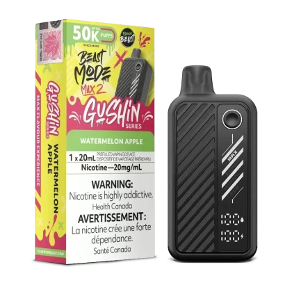 Beast Mode Max 2 50K Gushin Series Watermelon Apple By Flavour Beast