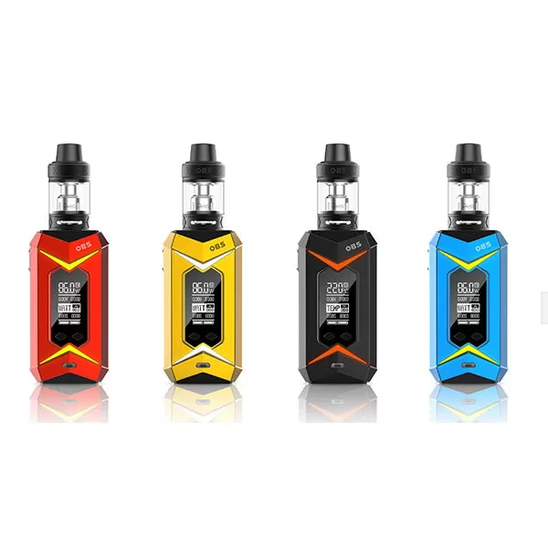 OBS Bat 218W Starter Kit with Damo Sub Ohm tank (5ML) - Yellow