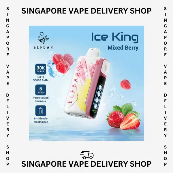 Elf Bar Ice King 30000 Puffs - Sgvapedeliveryshopsecure - Image 2