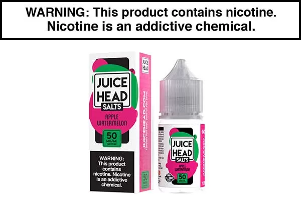 APPLE WATERMELON BY JUICE HEAD SALTS 30ML - Vapejuice