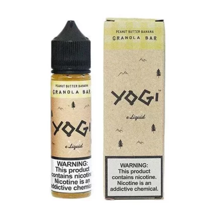 Yogi E-Liquid | Peanut Butter Banana Granola Bar - Nicotine#6mg>3mg>0mg (935888)