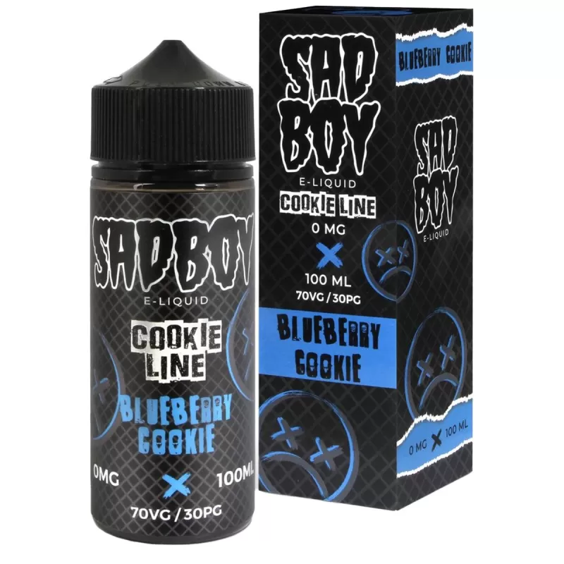 SadBoy 100ml Shortfill Vape Juice - Blueberry Cookie - Image 2