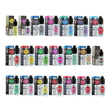 Dinner Lady E-Liquid Nic Salts - 10 Pack - Apple Sours / 10mg