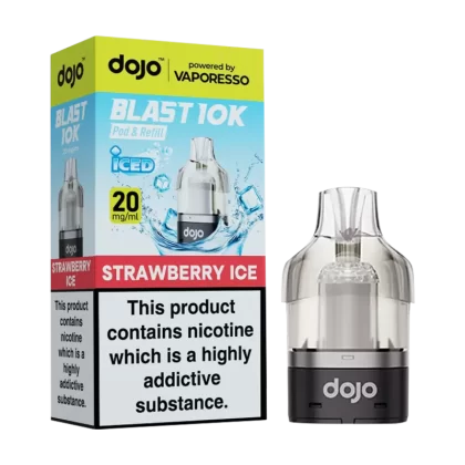 Strawberry Ice Dojo Blast 10K Refill Pack - Ecigwizard