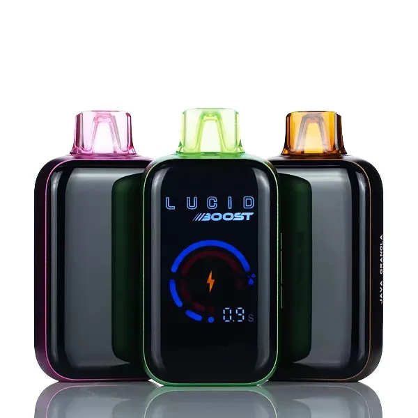 Lucid Boost 20k 20123 Puffs Dual Mesh Disposable Vape - 18ml (DISCONTINUED) - Cool Mint