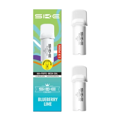 Blueberry Lime SKE 600 Pro Pods - Ecigwizard