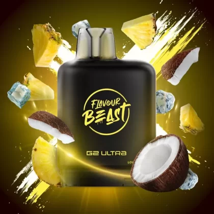 Level X G2 Ultra Flavour Beast Pods – Pineapple Coconut Ice, 50K Puffs
