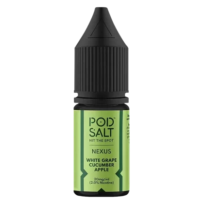 Pod Salt Nexus White Grape Cucumber Nic Salt Vape Juice