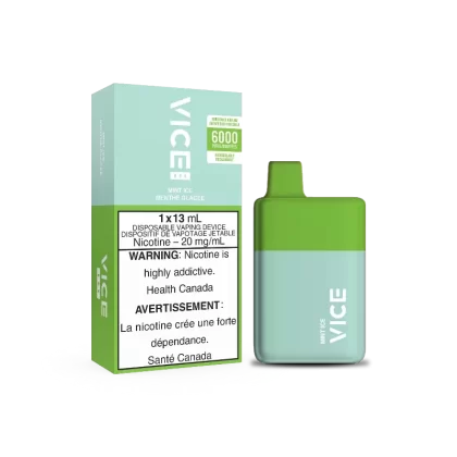 Vice Box Mint Ice Disposable Vape Rechargable (6000 Puff)