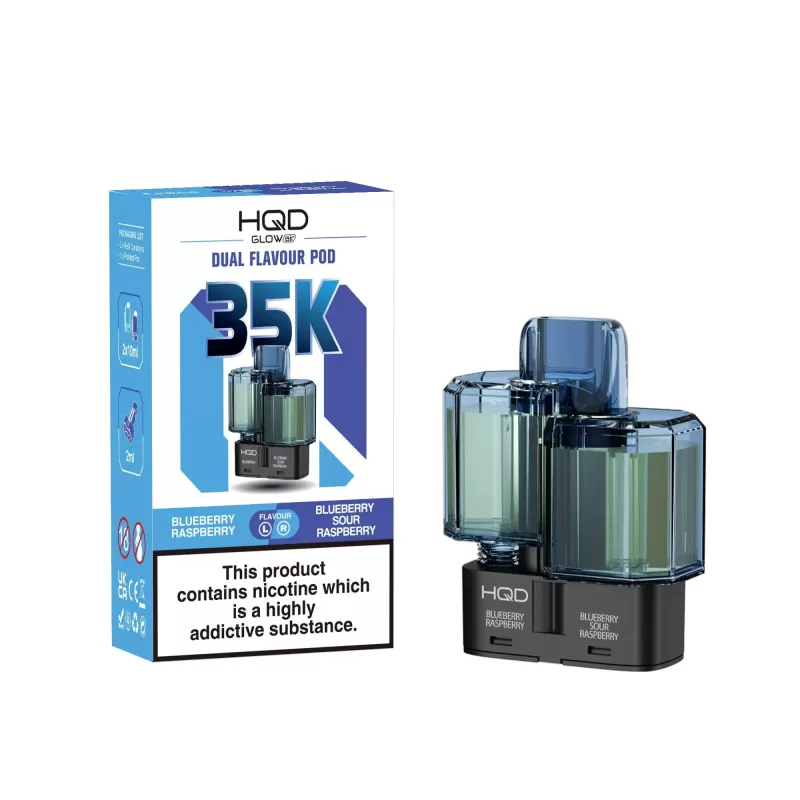 HQD Glow Air 35K Prefilled Pods - Bear / Rainbow
