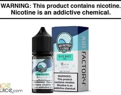 BLUE RAZZ ICE BY AIR FACTORY SALT 30ML - Vapejuice