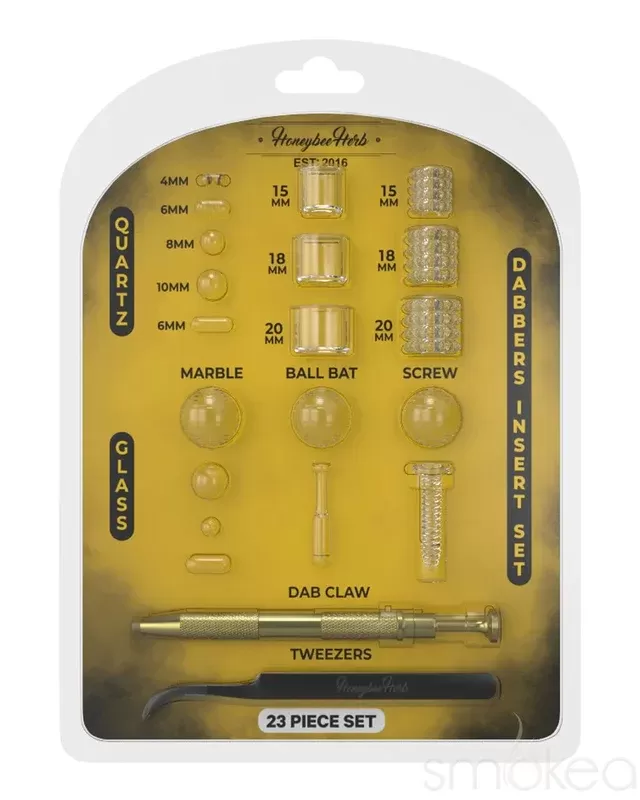 Honeybee Herb Dab Insert Accessory Set - Vape Store