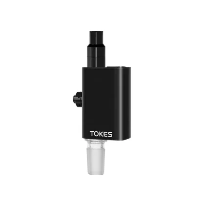 Soc Tokes Dual Use Wax Vaporizer W/14mm Male Adapter – Black