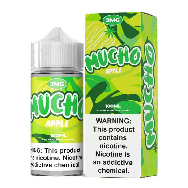 Mucho E-Liquid 100ml - Strawberry / 0mg - Vapeciga - Image 3