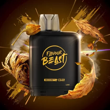 Level X G2 Ultra Flavour Beast Pods – Good Ol’ Golden Tobacco, 50K Puffs
