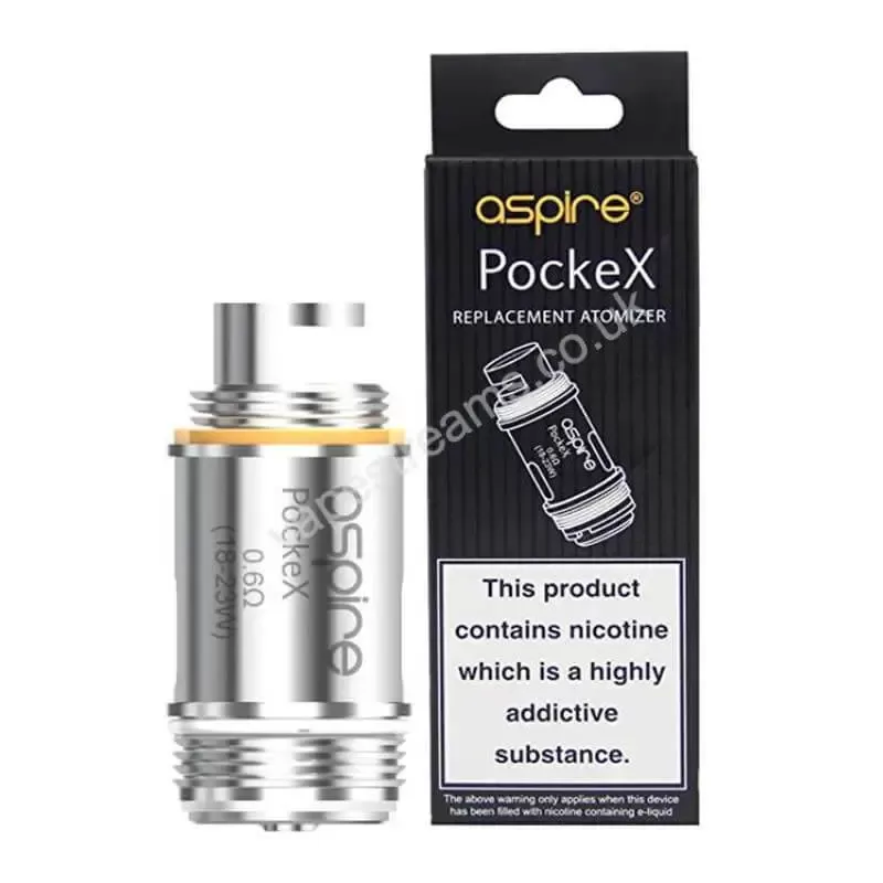Aspire PockeX Replacement Vape Coils - Vapestreams Co