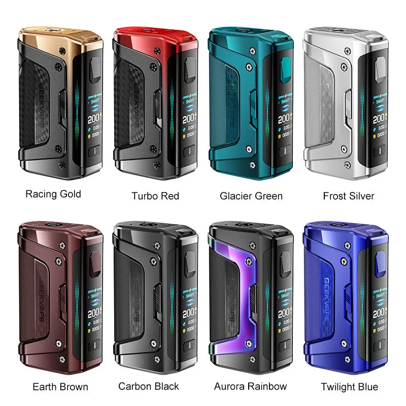 Geekvape Aegis Legend 5 200W Box Mod - Carbon Black - Image 2