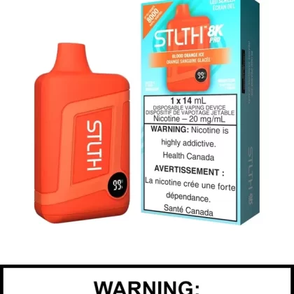 Blood Orange Ice STLTH 8K Pro Disposable Vape