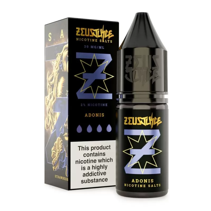 Adonis Nic Salt E-Liquid by Zeus Juice (10ml) - 10mg