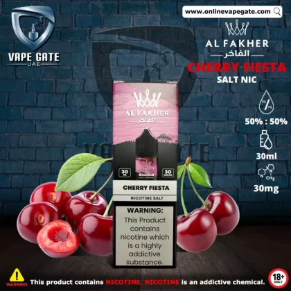 Al Fakher - Cherry Fiesta Saltnic 30ml - 30 mg / 30 ml