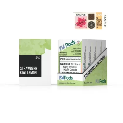 ZPODS – STRAWBERRY KIWI LEMON