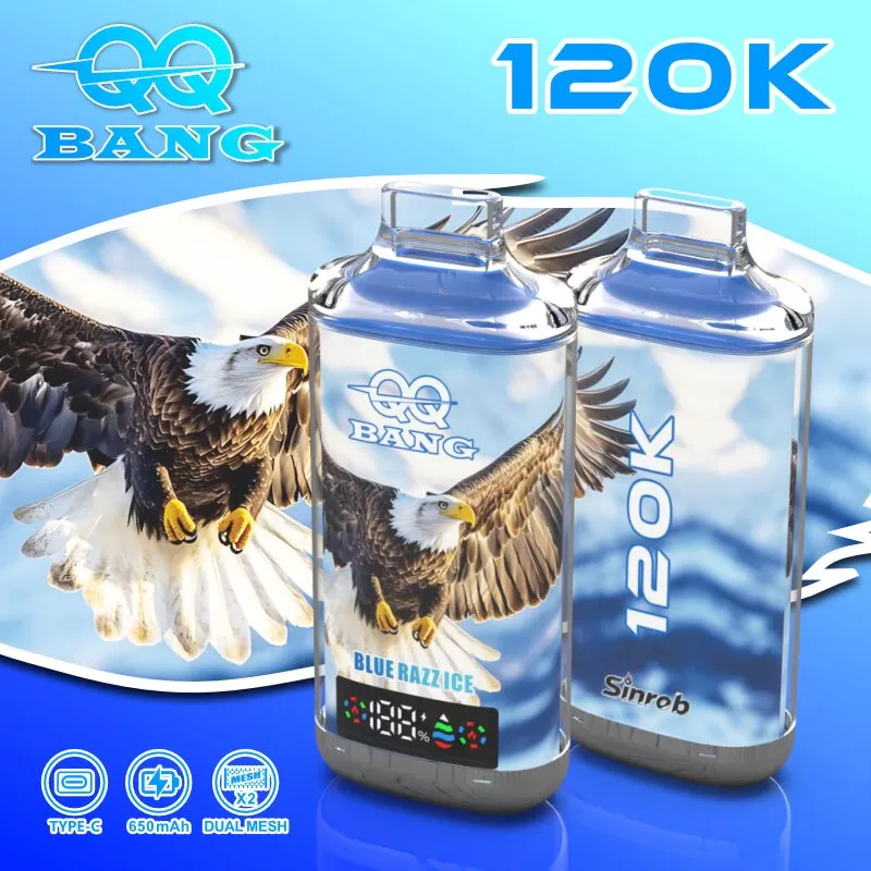 Bang QQ 120K | 120000 puffs, mesh coil, 12 options, 40ml long-lasting, bulk disposable vape - Aiviouvapes - Image 3