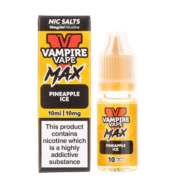 Pineapple Ice Nic Salt E-Liquid by Vampire Vape Max - Vapesuperstore Co