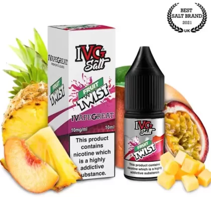 IVG Fruit Twist Nic Salt E-Liquid - Vape Product, Vape Product