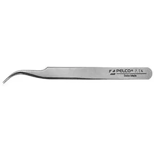 PELCO® Pro Precision Titanium Tweezer, Curved Tips