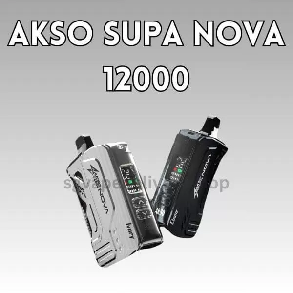 Akso Supa Nova 12000 Puffs