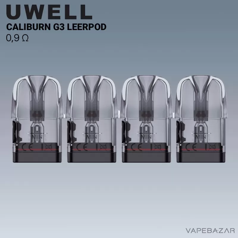 UWELL Caliburn G3 Refillable Pods – 0,9 Ohm - Vape Product (3C371D) - Image 2