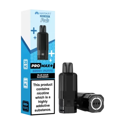 Blue Sour Raspberry Hayati Pro Max+ Refill Pack - Ecigwizard