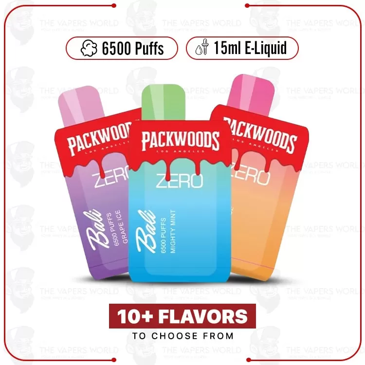 Bali Zero Vape Disposable Device 6500 Puffs - Thevapersworld