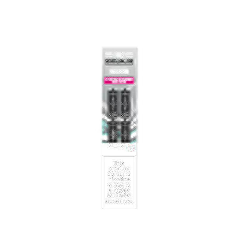 SKE Crystal 4 in 1 replacement pods (Pack of 4)