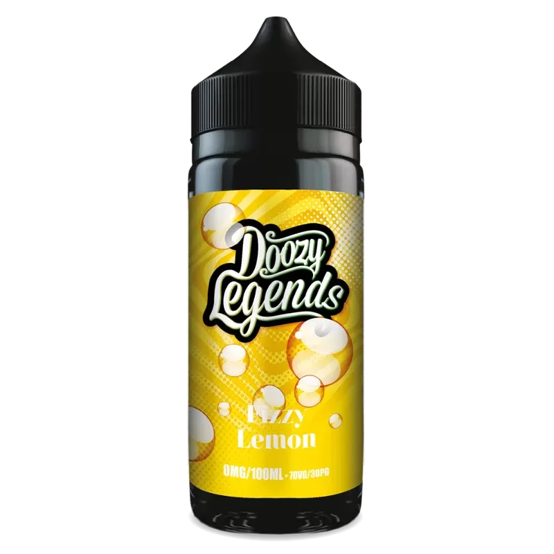 Doozy Legends 100ml E-Liquid Shortfill Fizzy Lemon - Vape Product