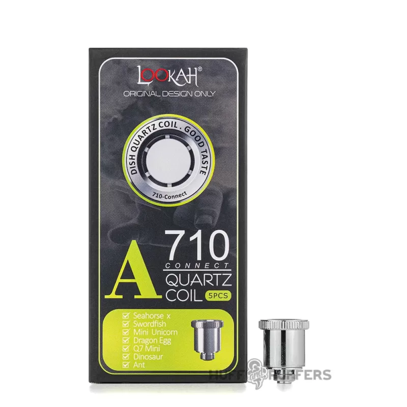 Lookah 710 Quartz Wax Dish Coils - Vape Product, Vape Product
