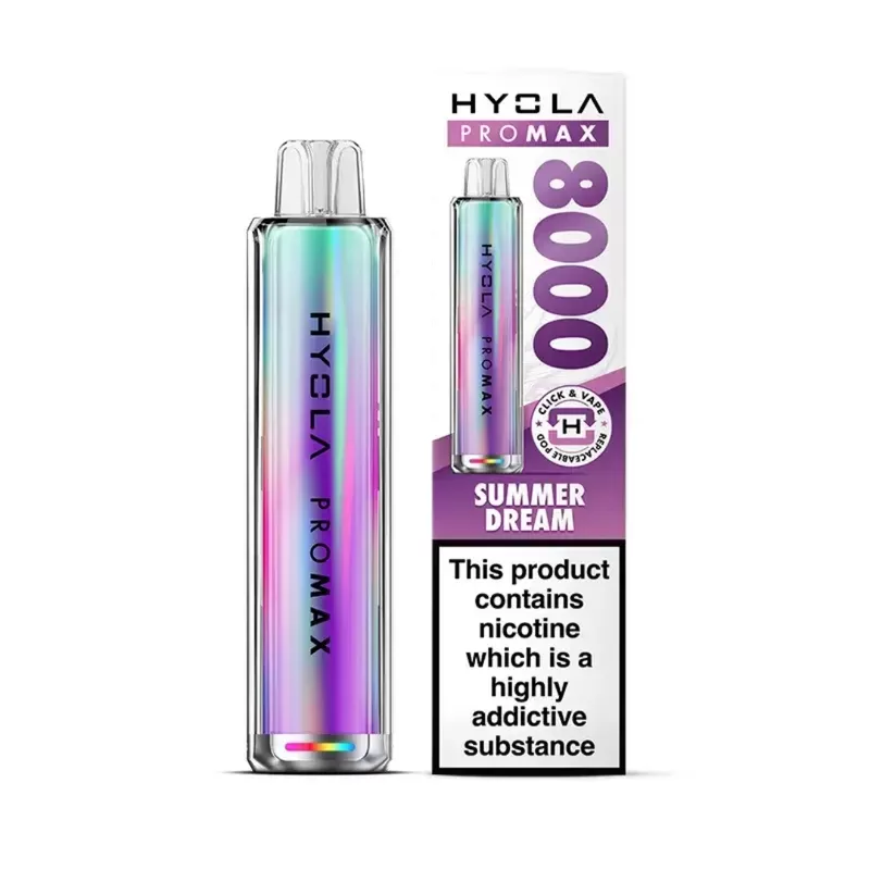 Hyola Pro Max 8000 Prefilled Pod Kit Summer Dream - Nicotine Strength#20mg