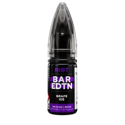 Grape Ice BAR EDTN Riot Squad Nic Salt E-Liquid - 5mg