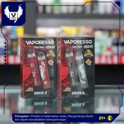 Vaporesso XROS 5 Pod System Kit 1500 mAh x Bimo PD - Vaporizerjakarta (3A45E6)