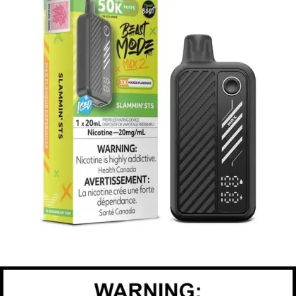 Slammin STS Iced Flavour Beast Beast Mode Max 2 Disposable Vape