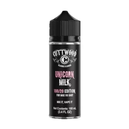 Cuttwood Unicorn Milk 100ml Shortfill E-Liquid - 1 x 18mg Nic Shot
