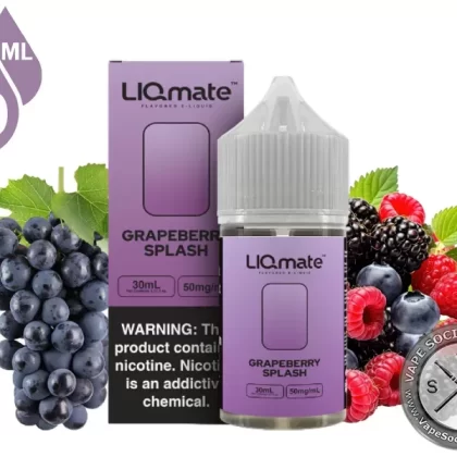 Grapeberry Splash LIQmate Salts by 7 Daze 30ml