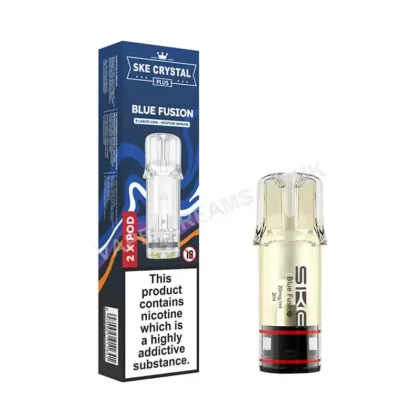 SKE Crystal Plus Blue Fusion Prefilled Pod - Vapestreams Co