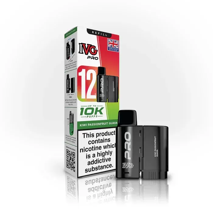 IVG Pro Kiwi Passionfruit Guava Refill - Vape Store