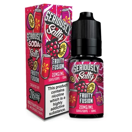 Seriously Salty SODA Fruity Fusion Nic Salt E-Liquid - 20mg