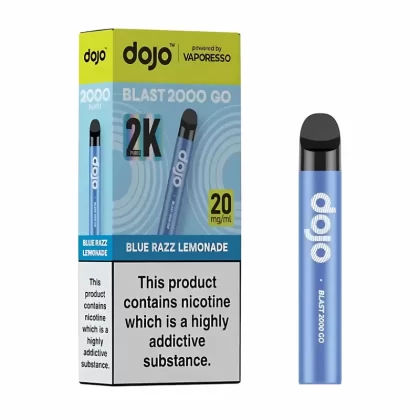 Vaporesso Dojo Blast 2000 Go Prefilled Pod Kit - Apple Peach, Blue Razz Lemonade