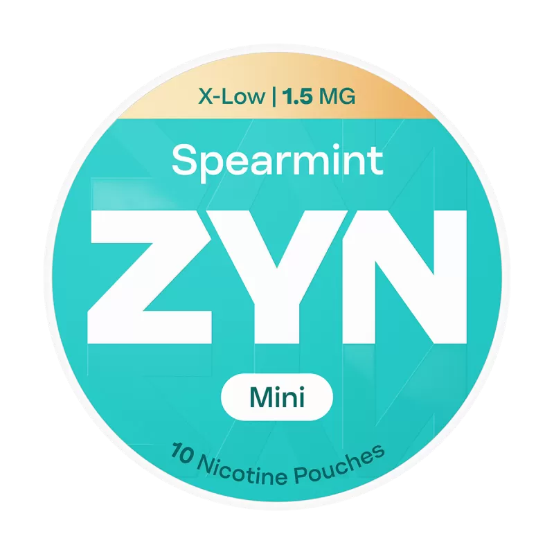 Spearmint Mini ZYN Nicotine Pouches - Ecigwizard