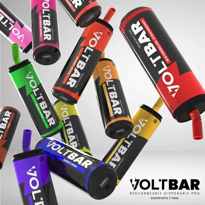 VOLT BAR DISPOSABLE VAPE POD 6000 PUFFS (WHOLESALE AVAILABLE) - Vapevandal