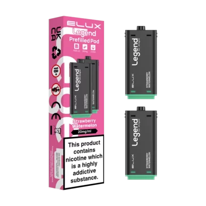 Strawberry Watermelon Elux Legend 1500 Pods - Vapeshop Co